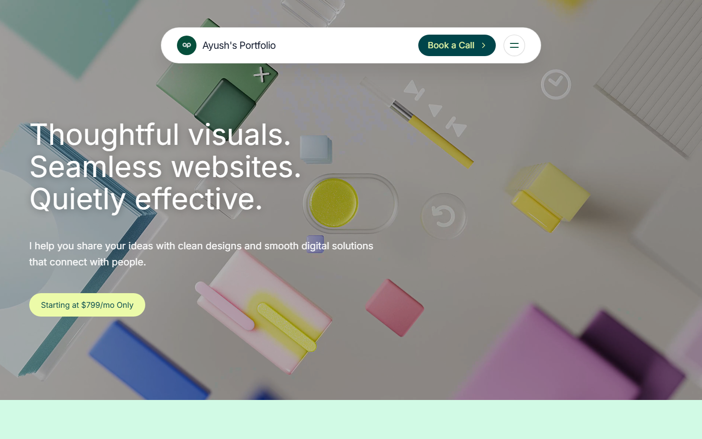 Ayush Portfolio V1