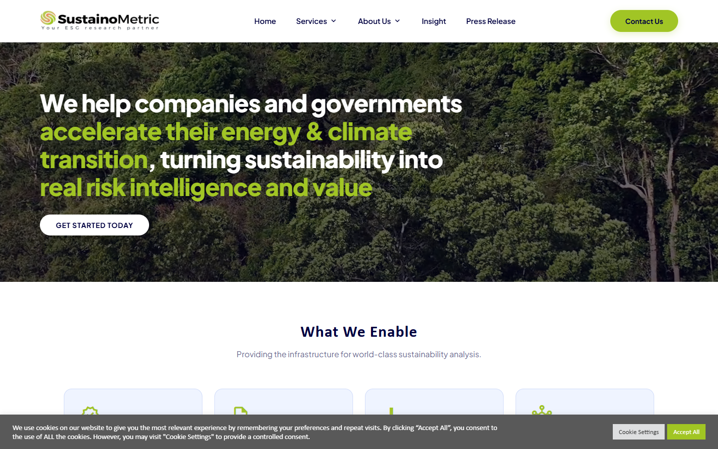 Sustainometric WordPress